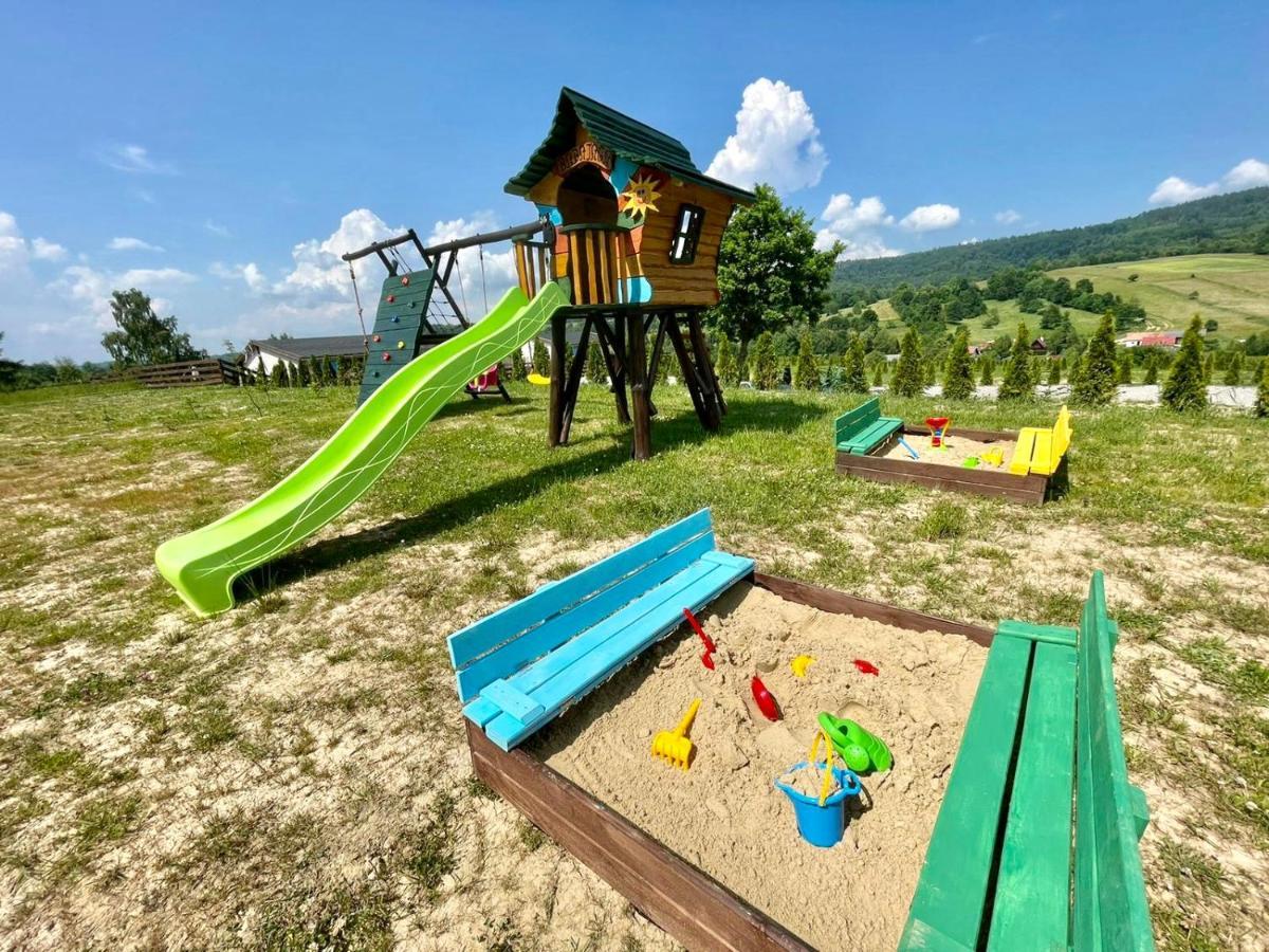 Glamping Bieszczady Z Jacuzzi I Basenem Hotell Solina  Eksteriør bilde