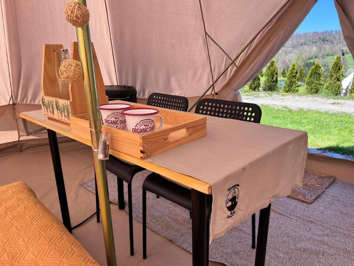 Glamping Bieszczady Z Jacuzzi I Basenem Hotell Solina  Eksteriør bilde