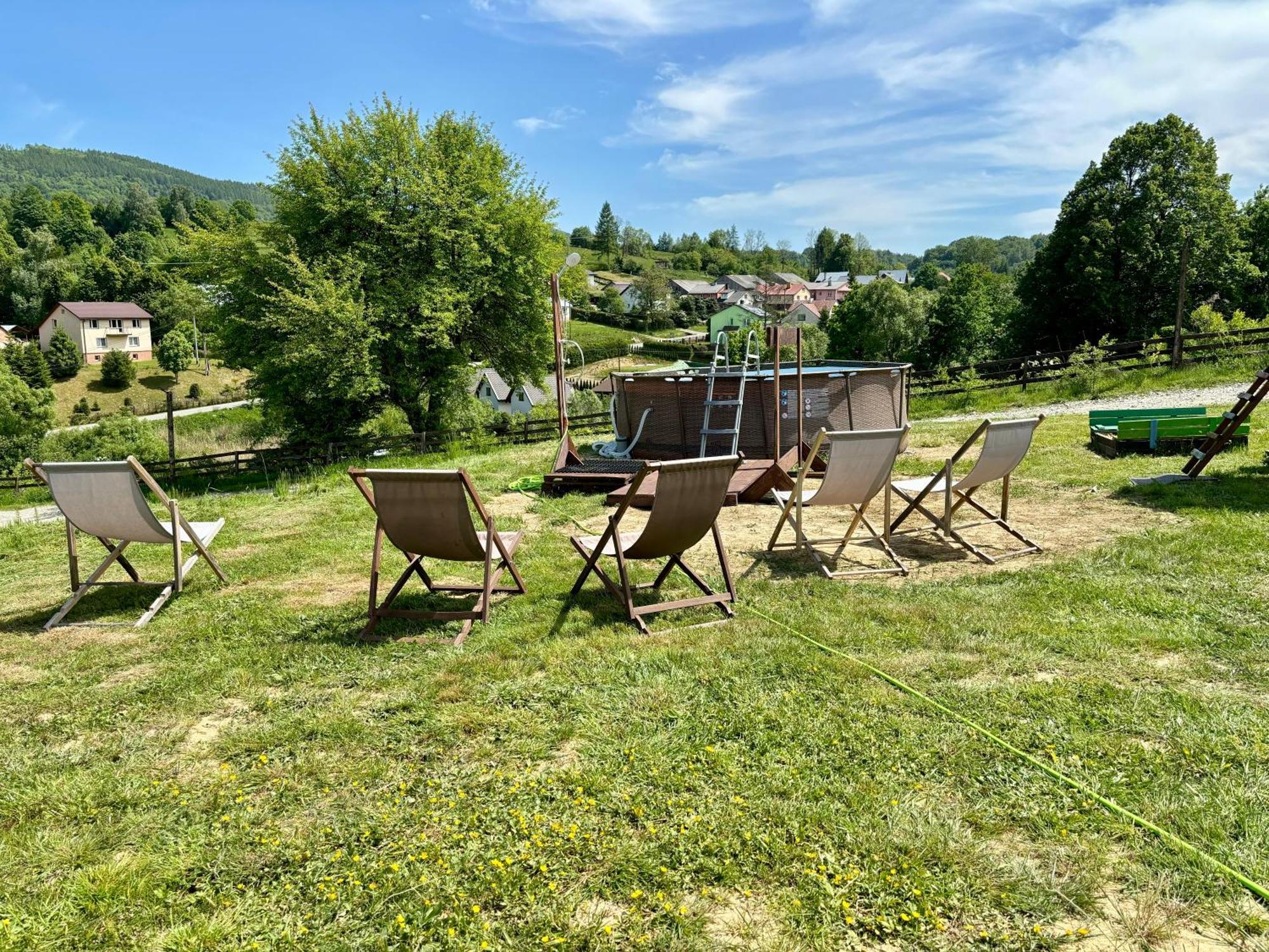 Glamping Bieszczady Z Jacuzzi I Basenem Hotell Solina  Eksteriør bilde