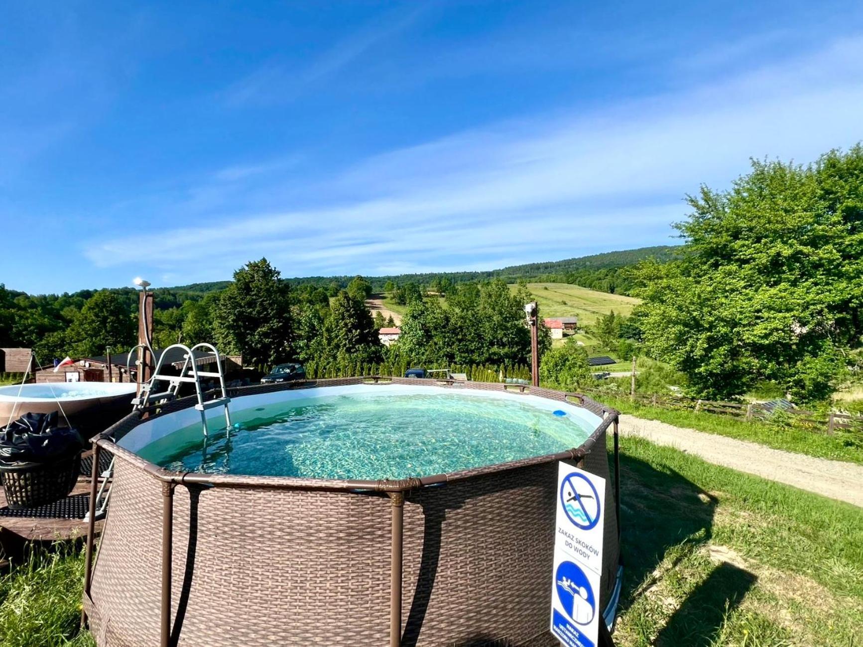 Glamping Bieszczady Z Jacuzzi I Basenem Hotell Solina  Eksteriør bilde